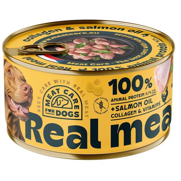 Meat Care Real Meal konz. pro psy kuřecí 400 g
