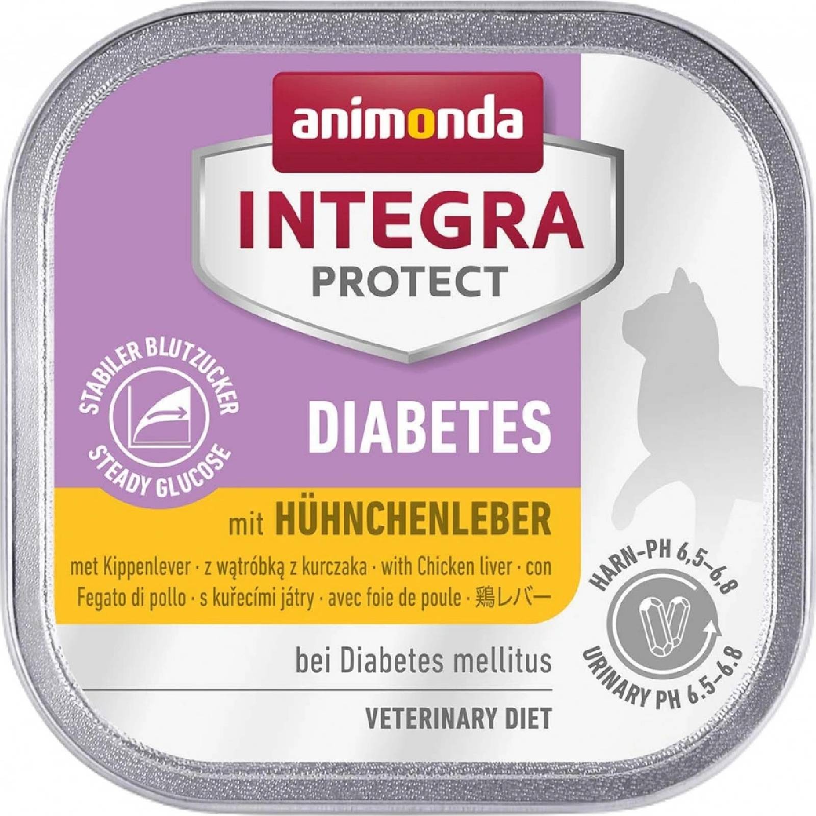 Animonda INTEGRA PROTECT Diabet adult s kuřecími játry pro kočky 100 g