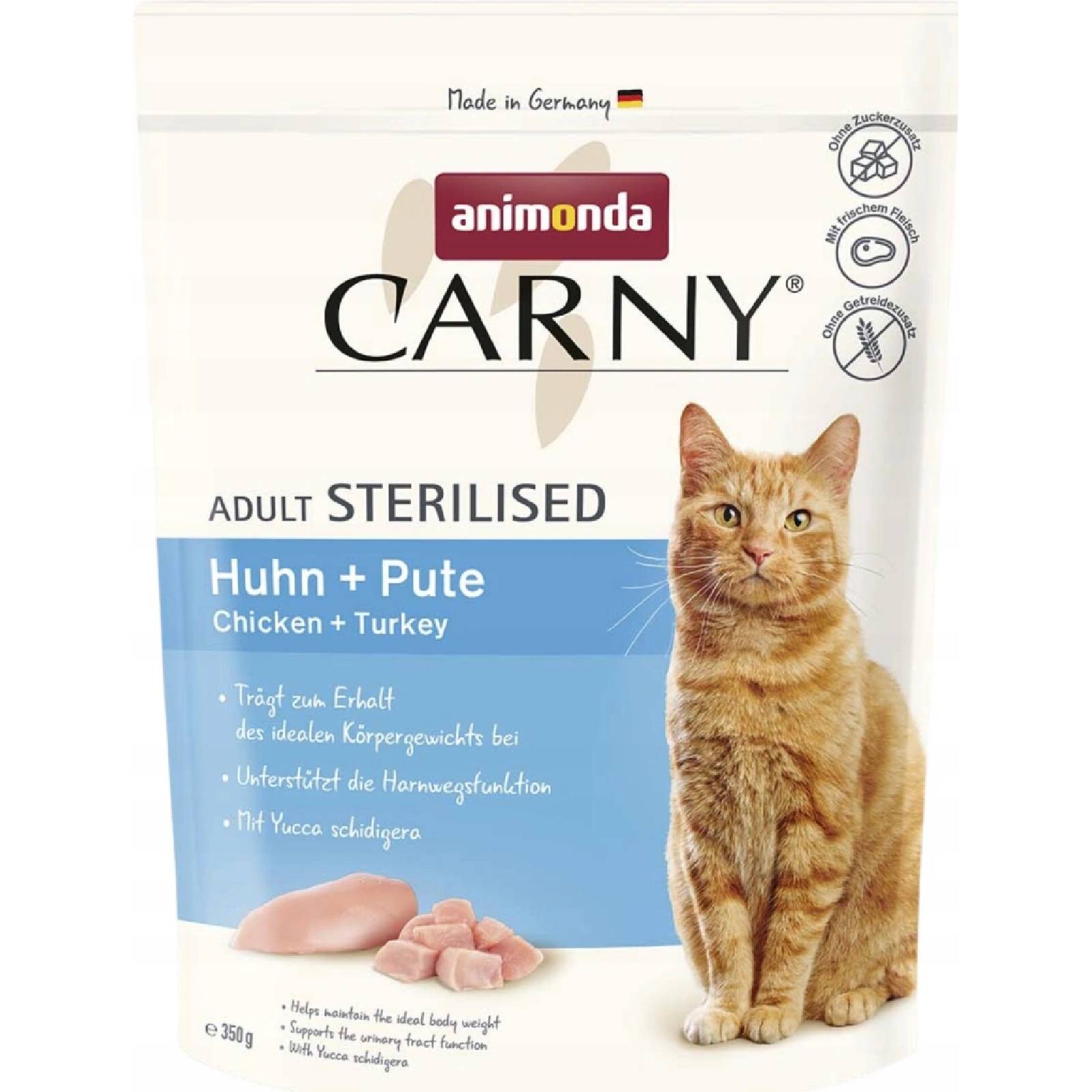 ANIMONDA Carny Sterilised - kuře + krůta 350 g