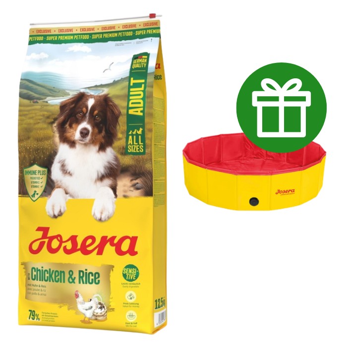 Josera Dog All Sizes Adult with Chicken & Rice 12,5kg