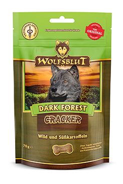 Wolfsblut Cracker Dark Forest 70g - zvěřina