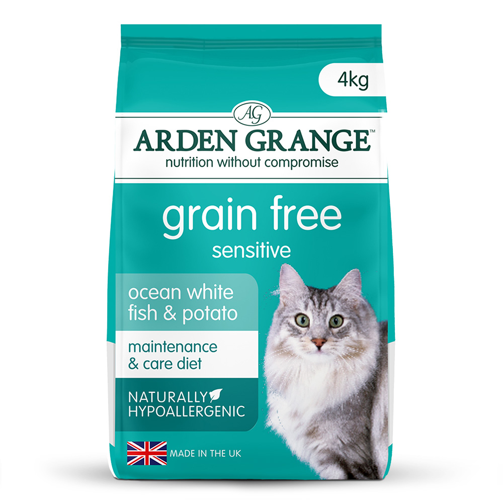 Arden Grange Grain Free Sensitive Ocean White Fish & Potato 4kg