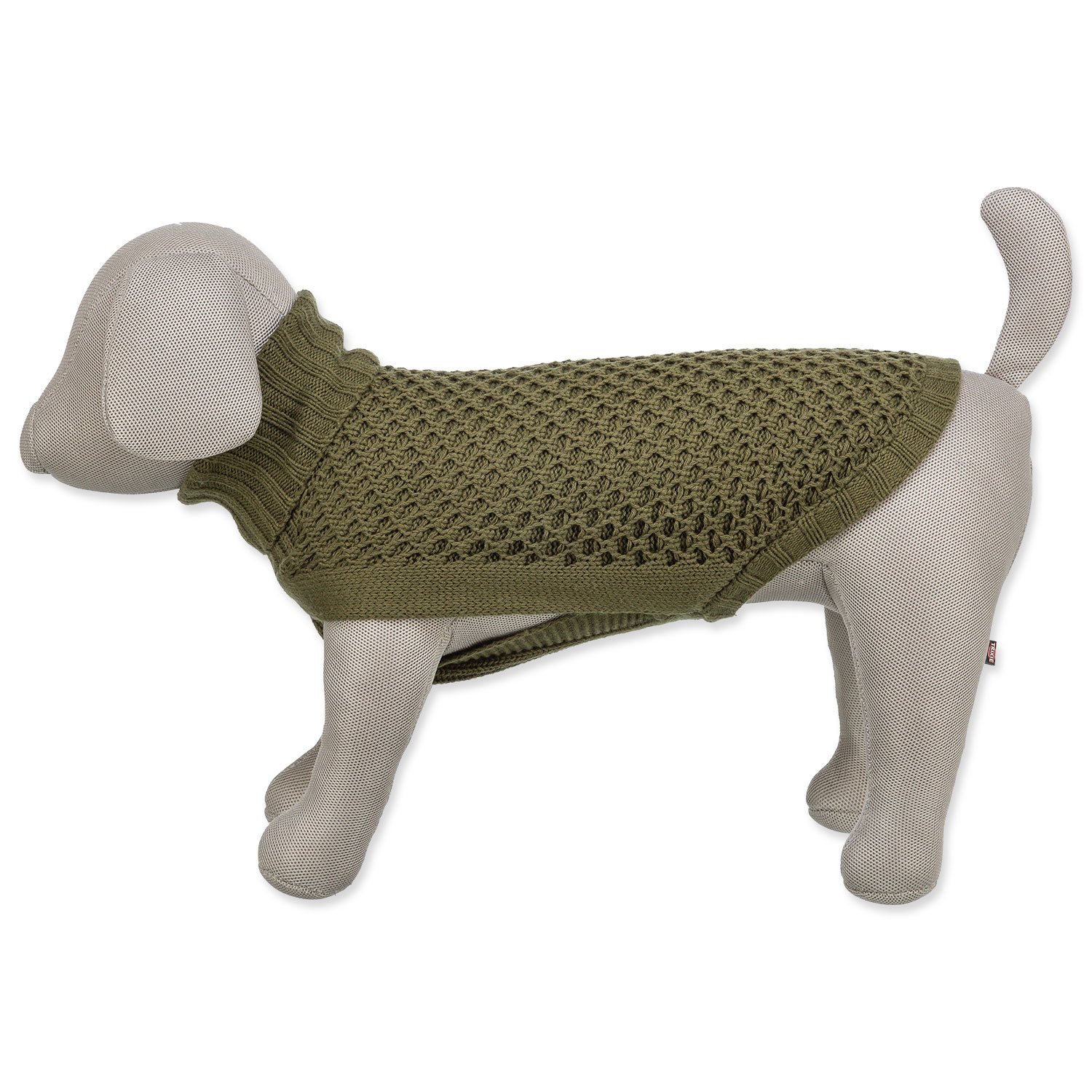 Svetr Trixie Norwood XXS 18 cm olivově zelený