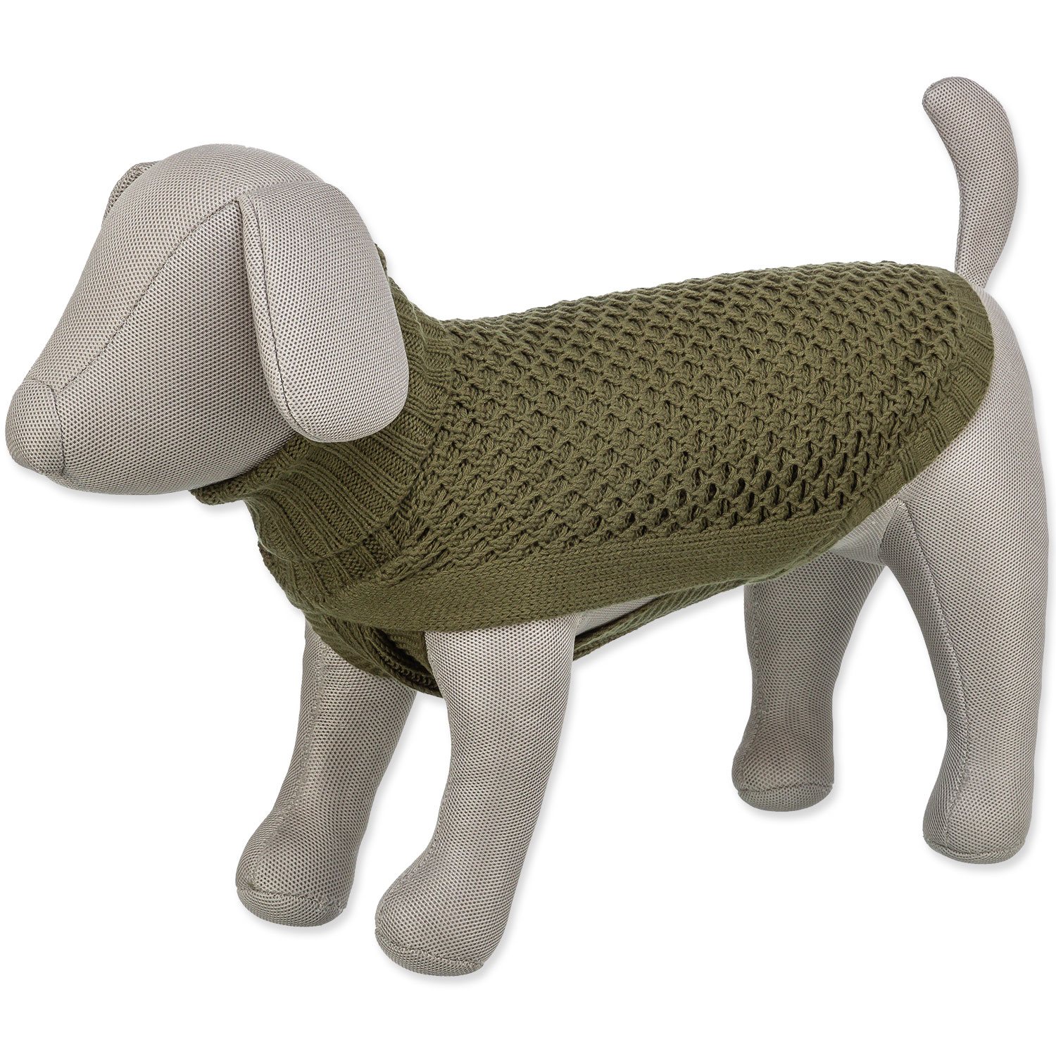 Svetr Trixie Norwood XXS 18 cm olivově zelený