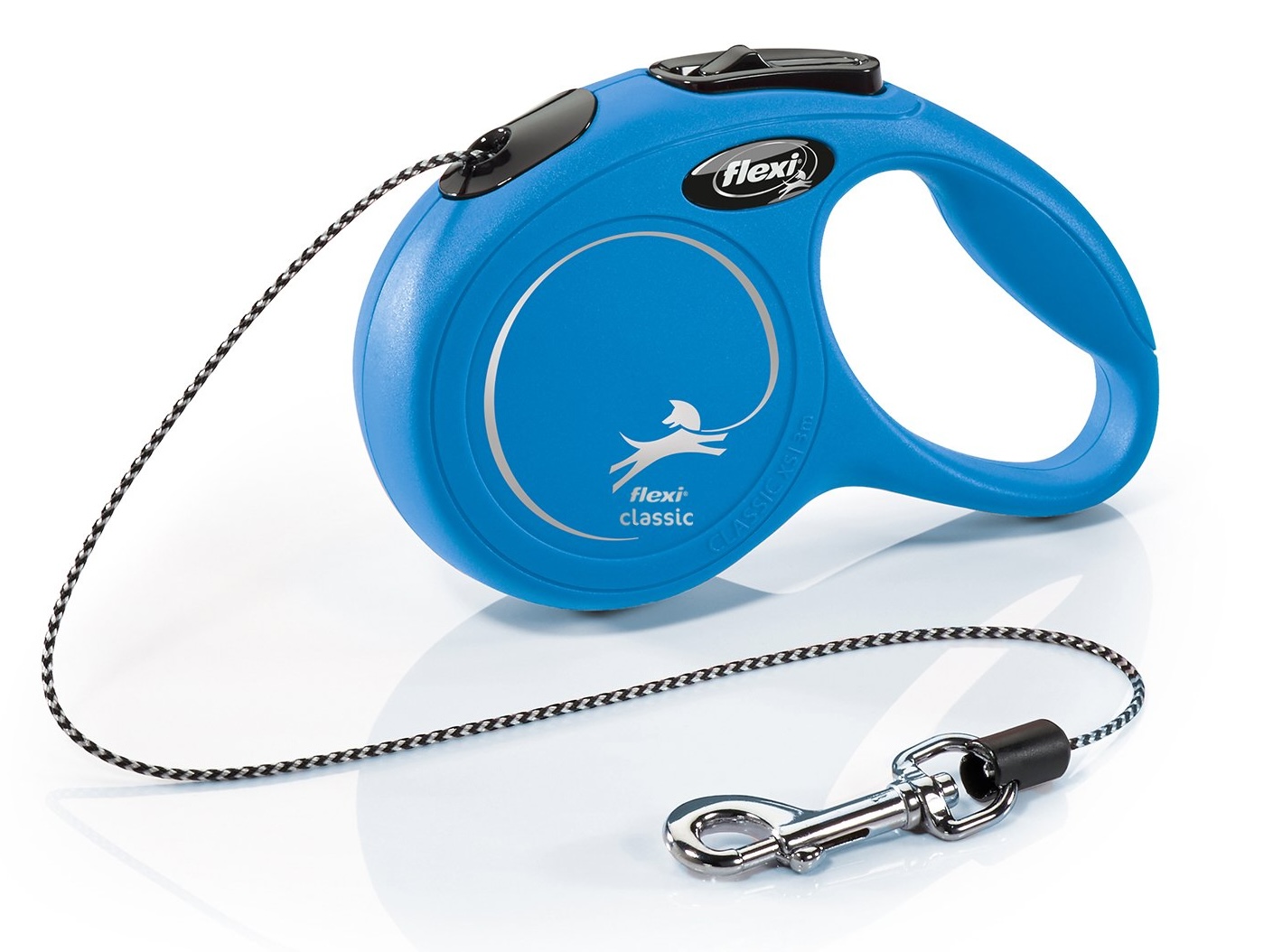 Flexi Vodítko FLEXI Classic NEW S lanko 5m/12kg modrá