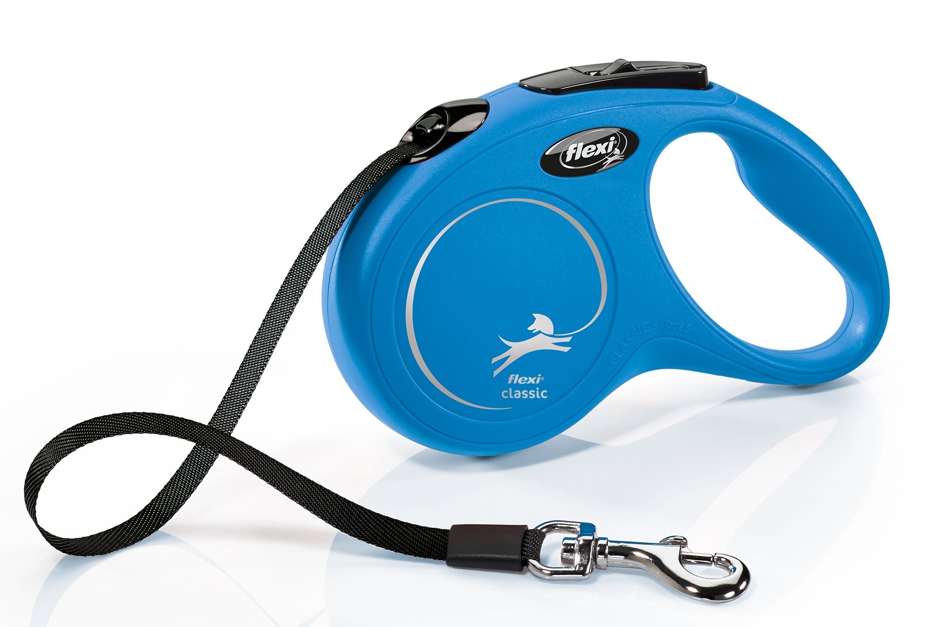 Flexi Vodítko FLEXI Classic NEW S pásek 5m/15kg modrá