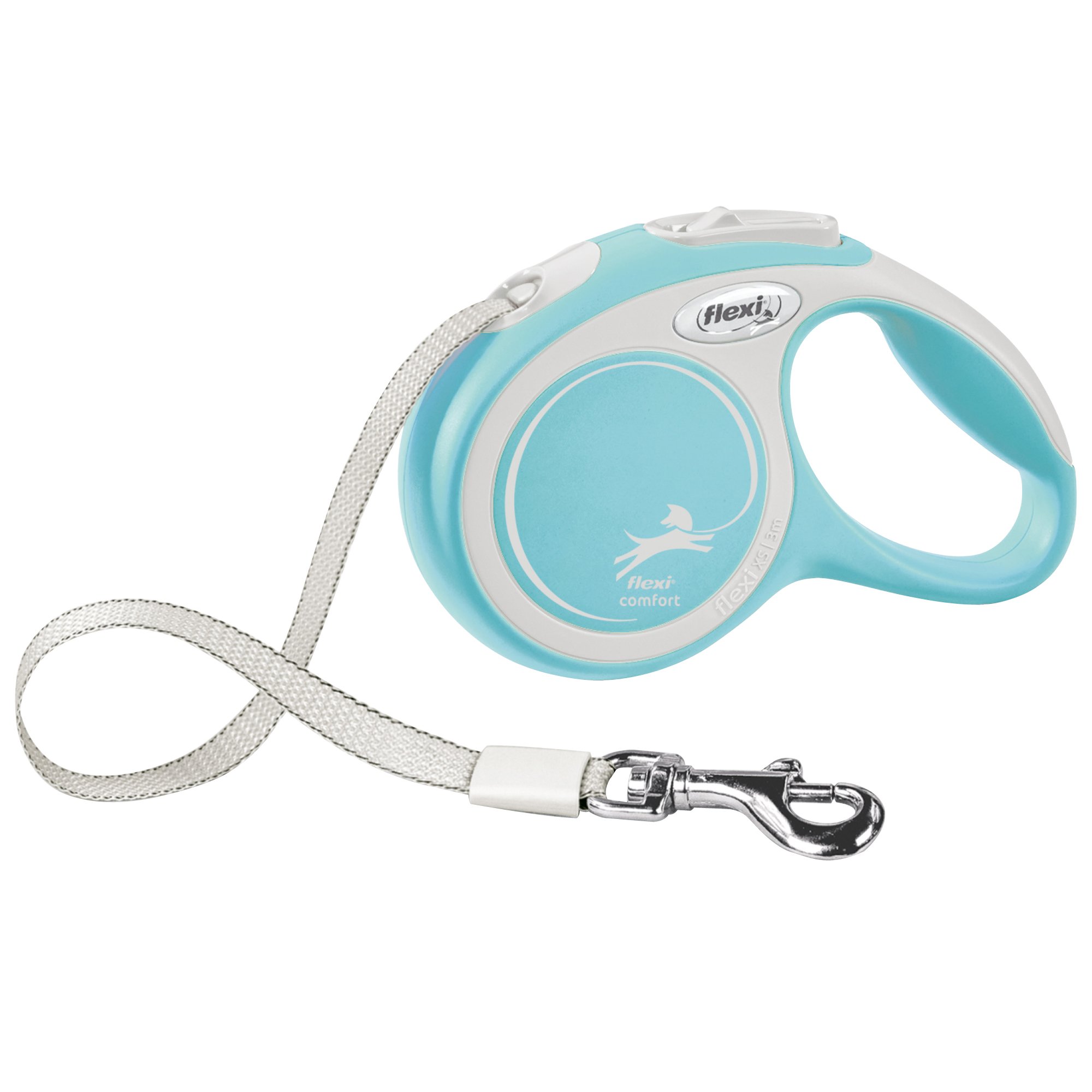 Flexi Vodítko FLEXI Comfort XS pásek 3m/12kg sv.modrá NEW