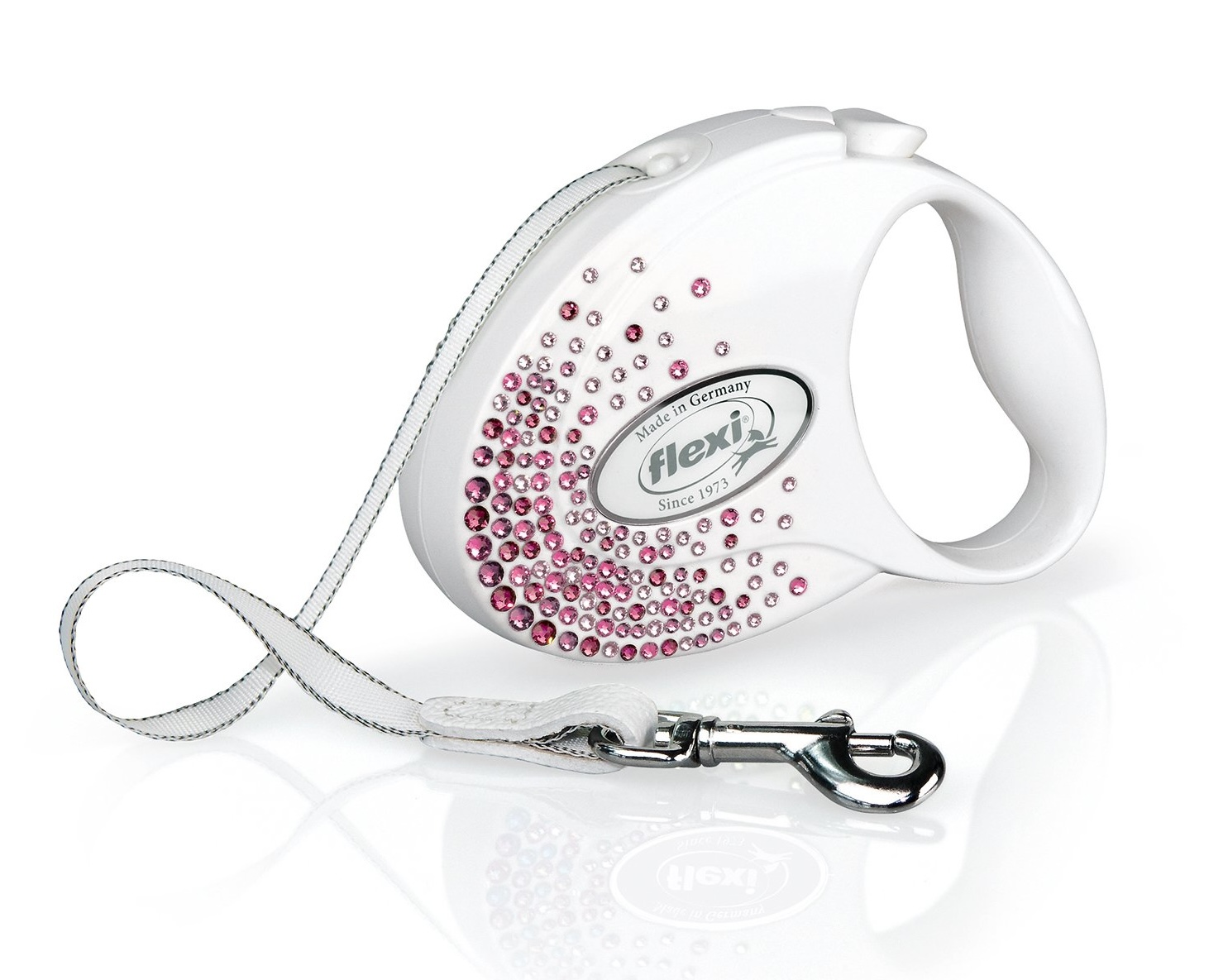 Flexi Vodítko Glam Splash S pásek 3m Pink