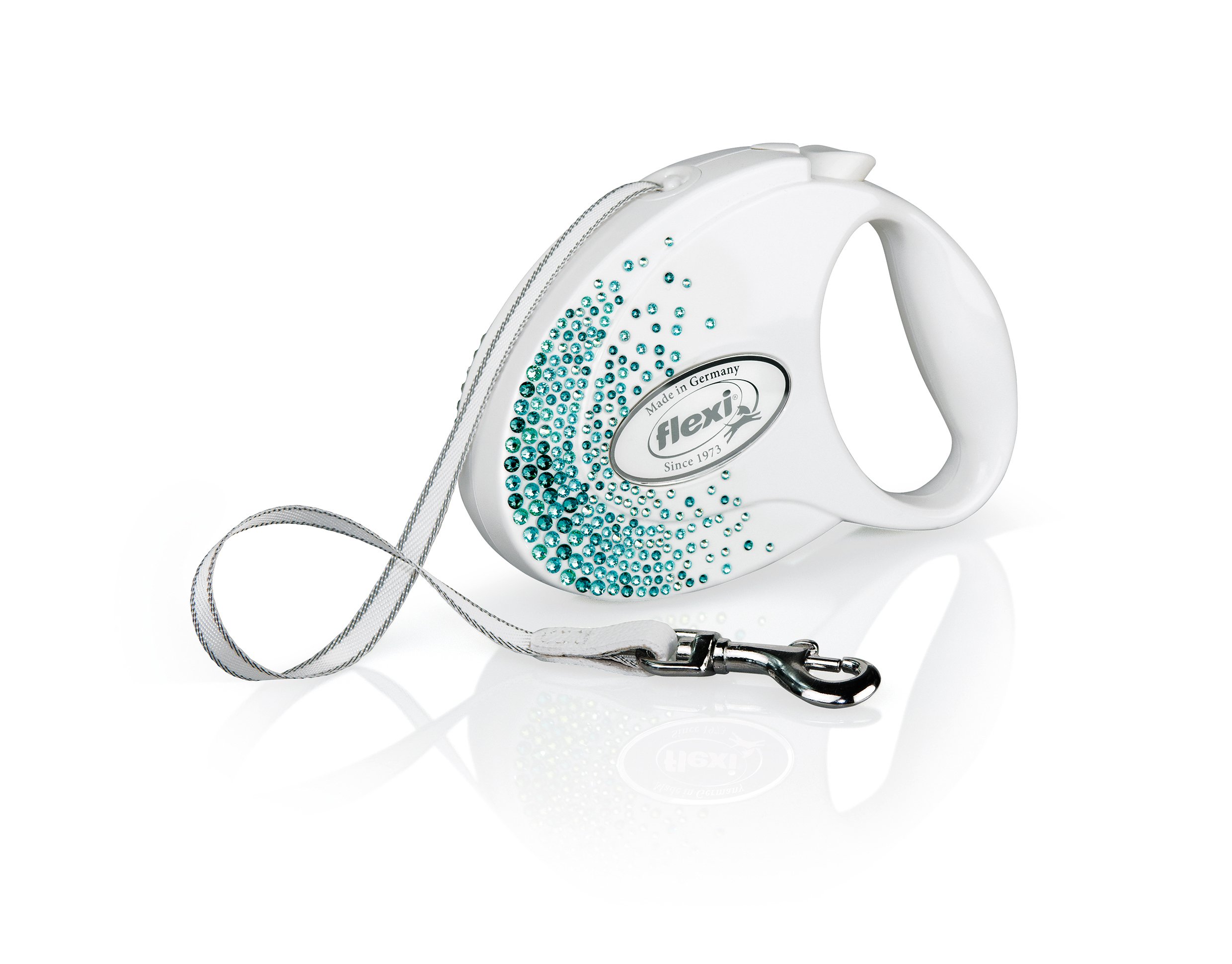 Flexi Vodítko Glam Splash M pásek 5m Ocean