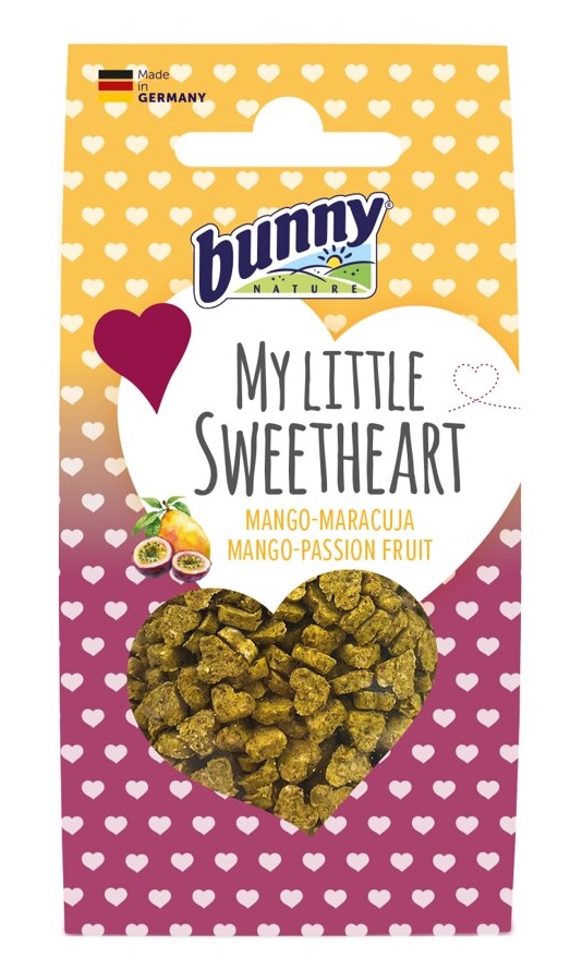 Bunny Nature srdíčka s mangem a maracujou 30 g