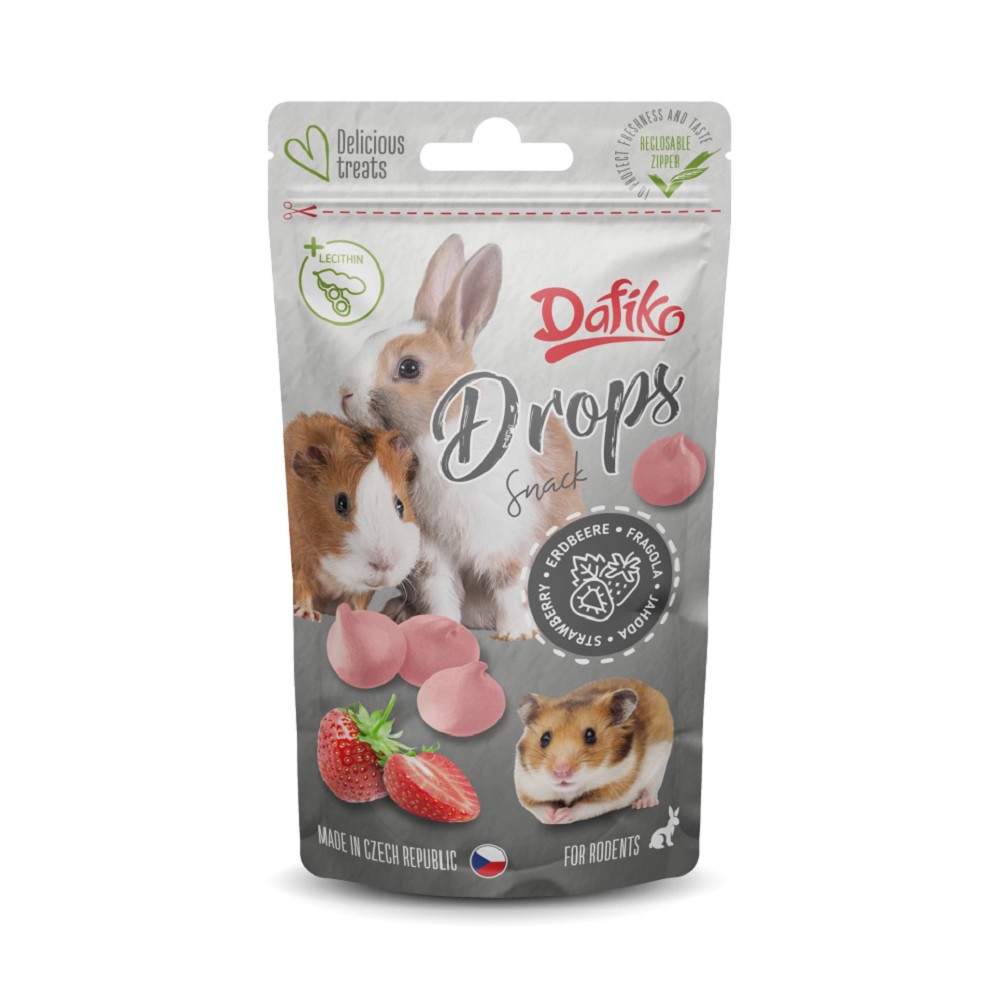Drops jahodový, 75g