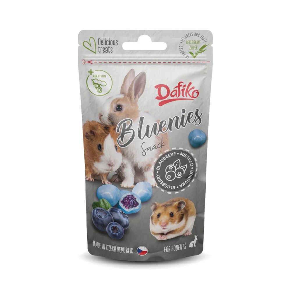 Dafiko Bluenies pamlsek pro hlodavce 50g