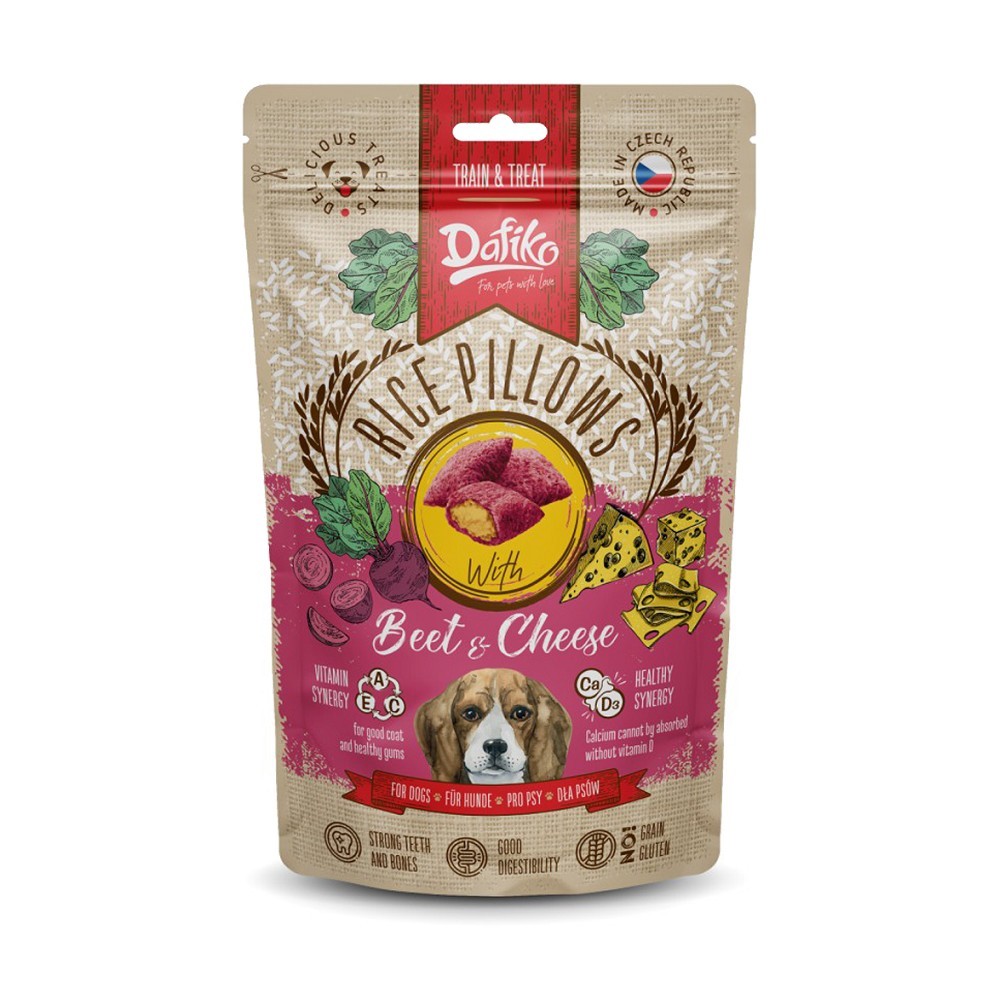 Plněné polštářky řepa/sýr 80g