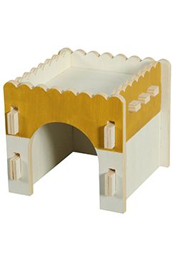 Zolux S.A.S. Domeček COSY dřevěný křeček, myš, potkan 9mm Zolux