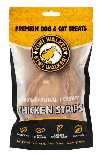 KIWI WALKER s.r.o Pochoutka vzduchem sušené kuřecí plátky 100g Kiwi