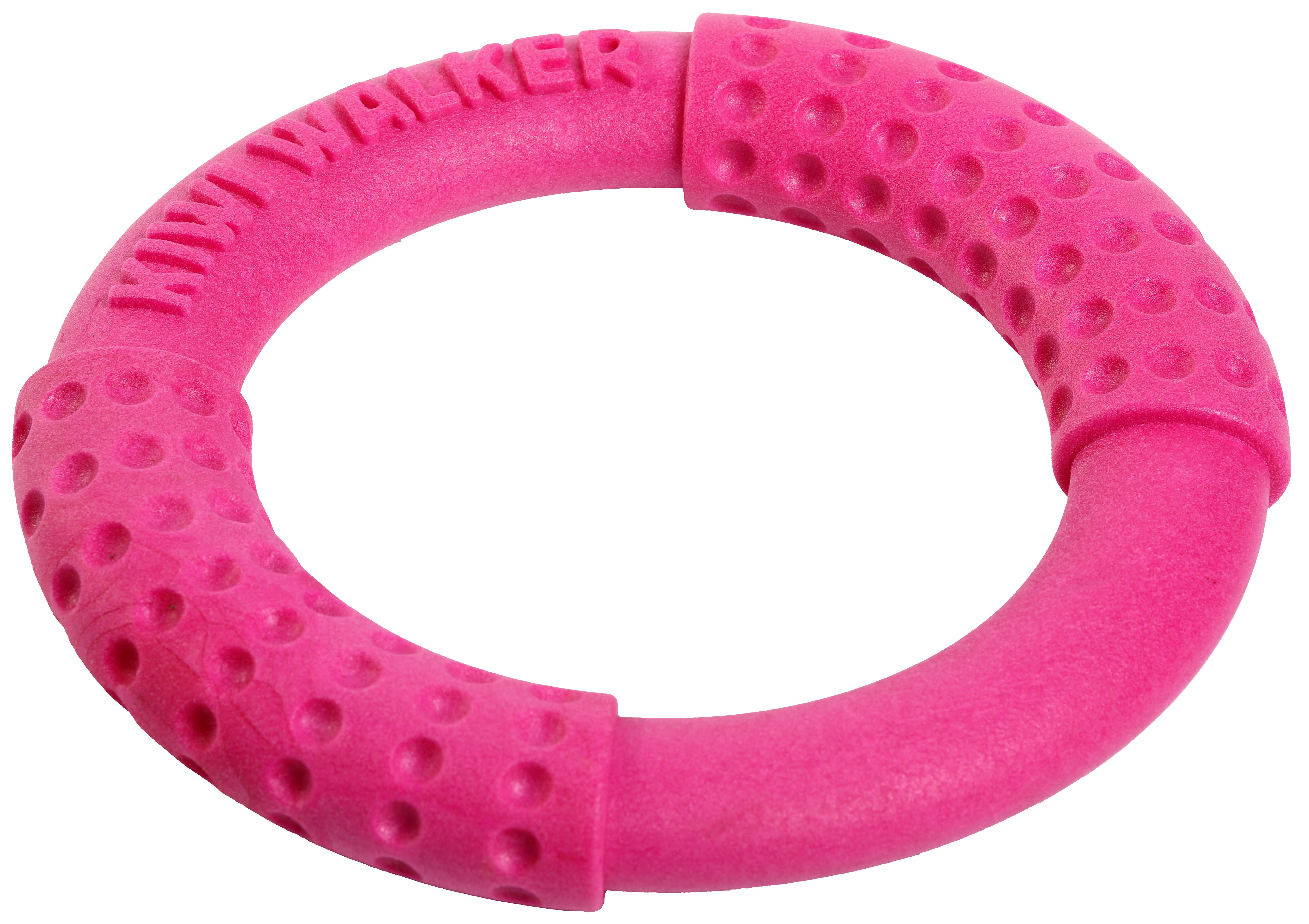 Kiwi Walker Hračka pes RING MAXI plov.a létající z TPR růž. Kiwi