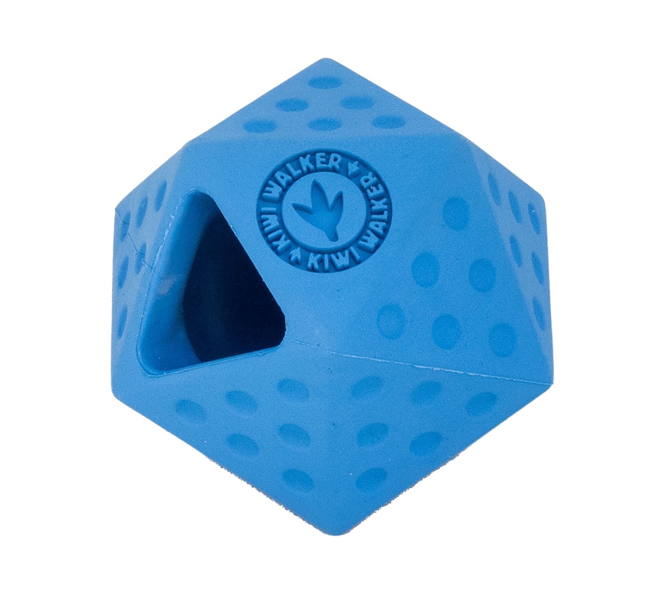 Kiwi Walker Hračka pes ICOSABALL MINI na pamlsky modrá Kiwi