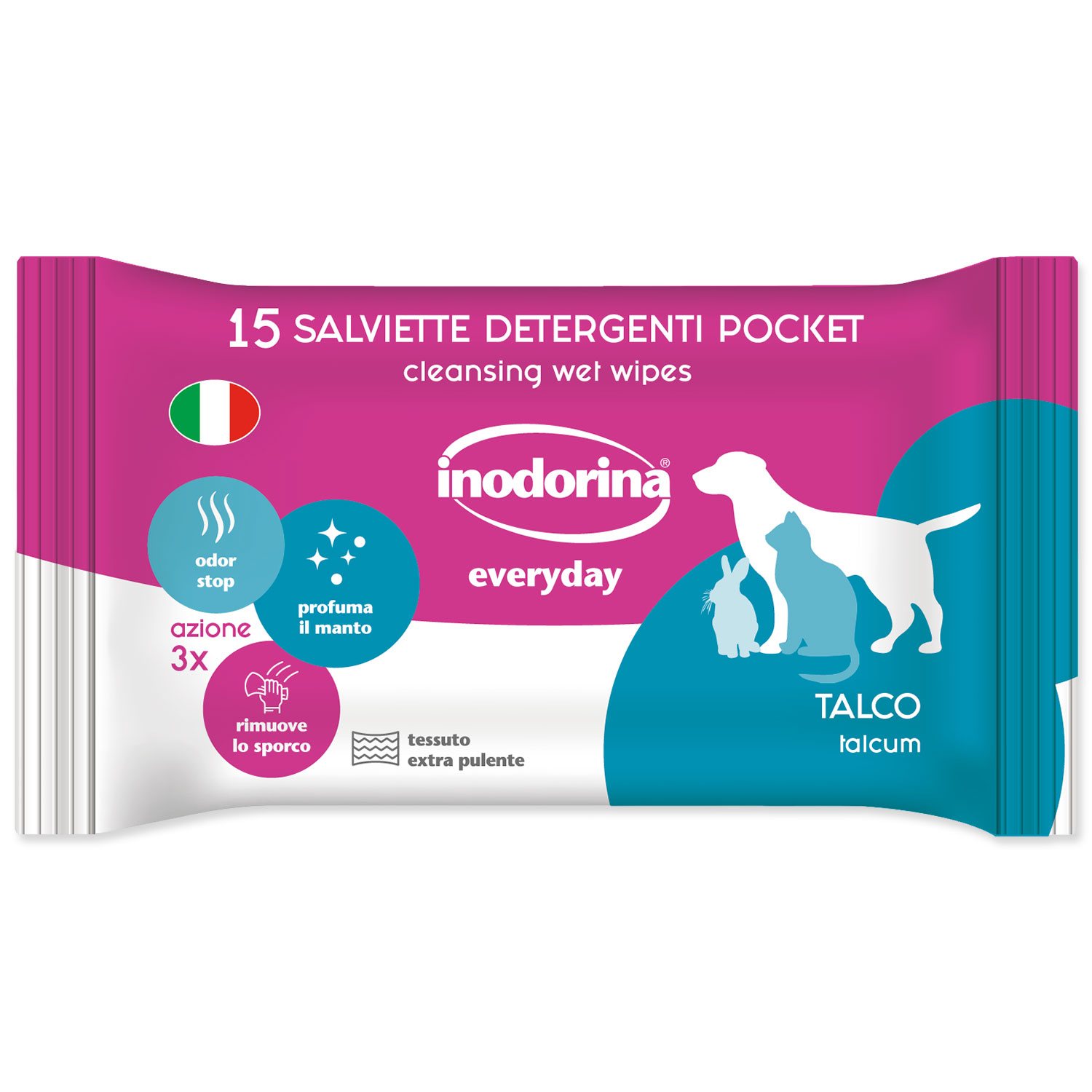 Ubrousky INODORINA Baby Powder 15ks