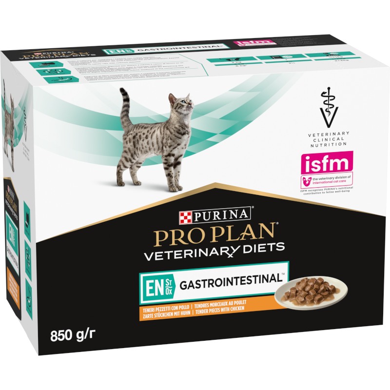Pro Plan VD Purina PPVD Feline - EN Gastrointestinal Chicken kapsička 10x85 g