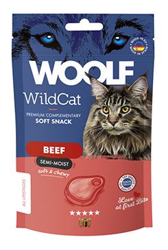WOOLF Snack WOOLF WildCat Semi-Moist Snack Beef 50g