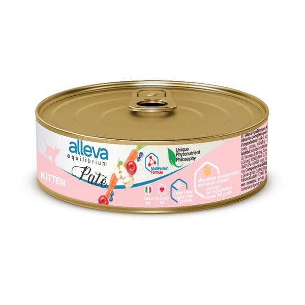 Alleva Equilibrum ALLEVA EQUILIBRIUM Cat Kitten konz. Pate Chicken 85g