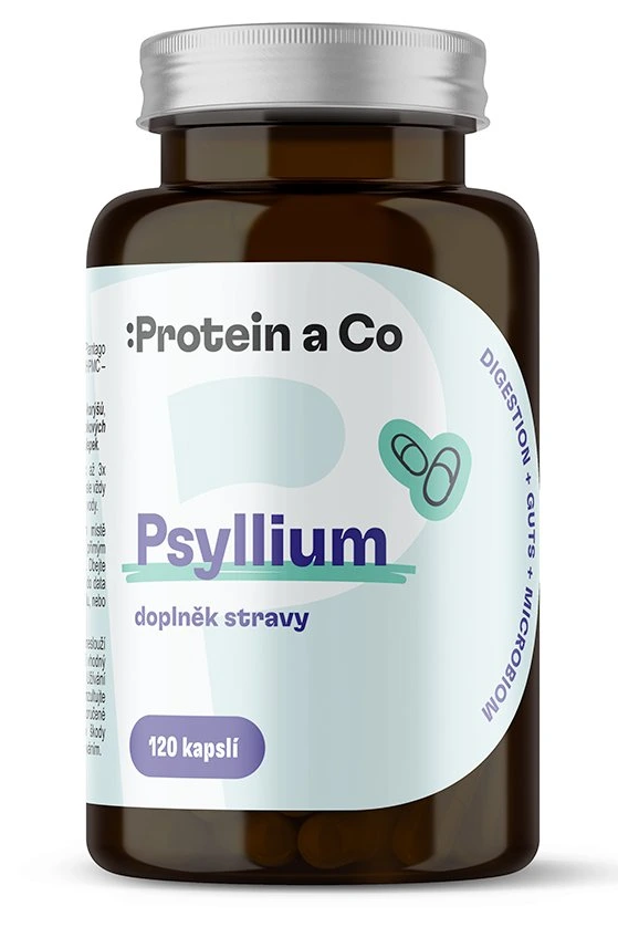 Protein a Co Protein&Co Psyllium - 120 kapslí