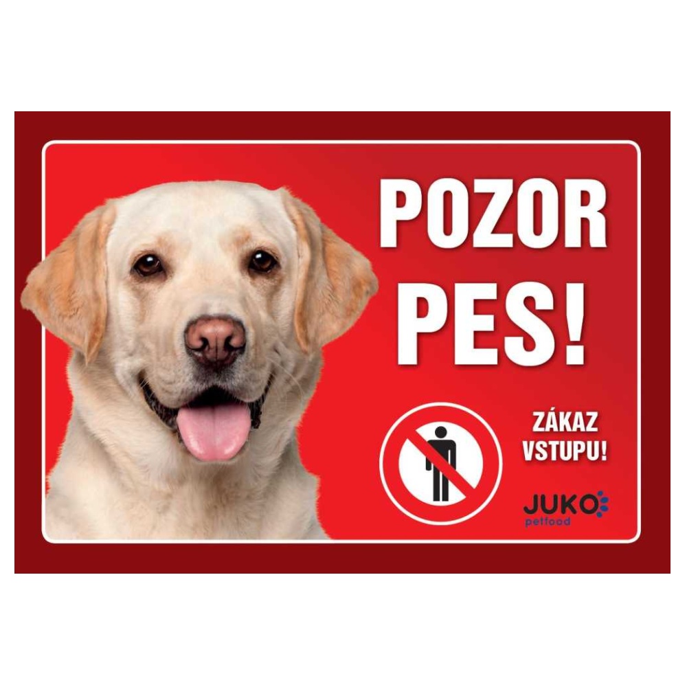 Cedulka Juko LABRADOR zlatý