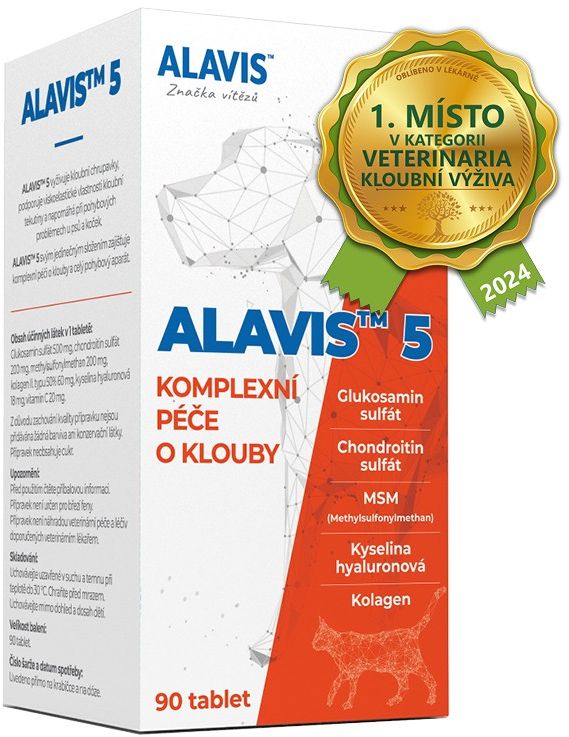 Alavis 5 pro psy a kočky 90 tbl