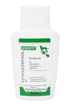 UNIVIT Vetpantenol šampón pro psy a kočky 150 ml