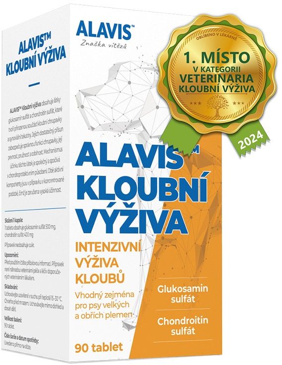Alavis Kloubní výživa pro psy 90 tablet