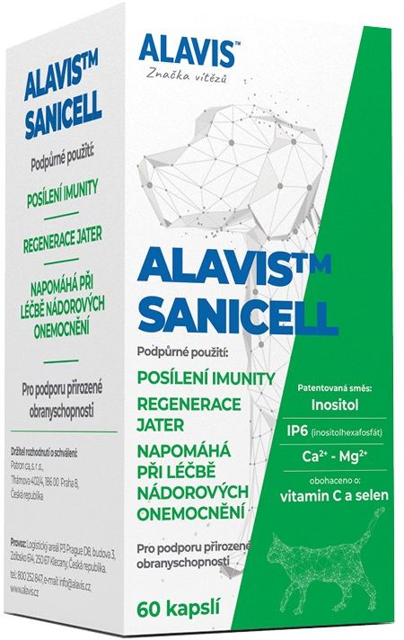 Alavis Sanicell pro psy a kočky 60 kapslí