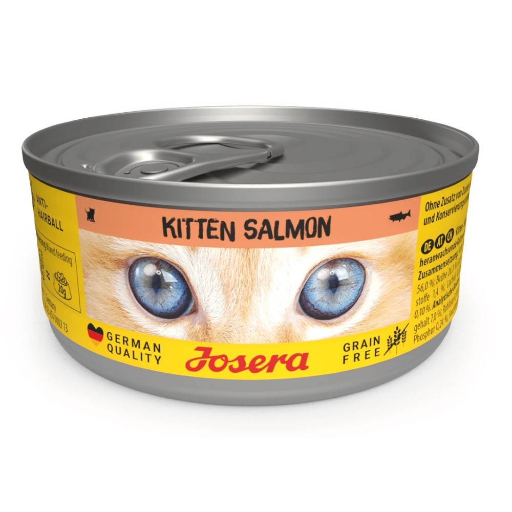 Josera Kitten Losos konzerva 85g