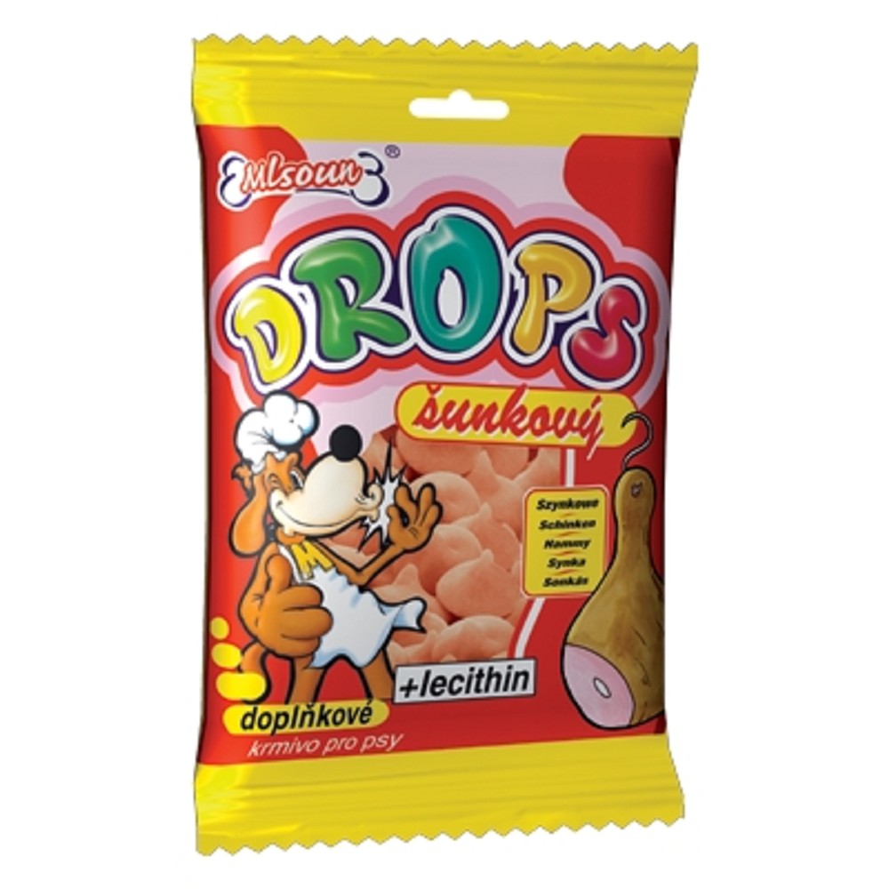 Levně Mlsoun Drops šunka, 75 g