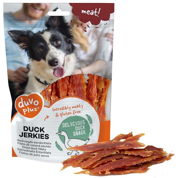 Duvo+ Meat! Duvo+ dog Meat! Duck jerkies 100 g