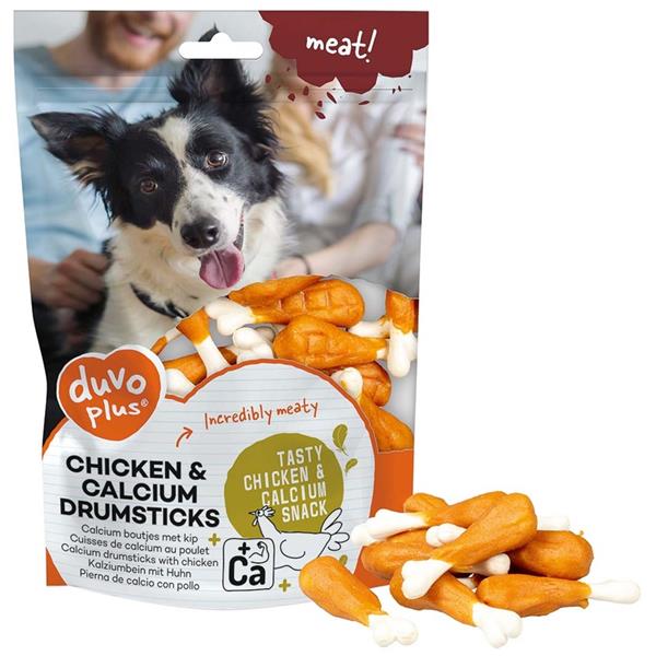 Duvo+ Meat! Duvo+ dog Meat! Chicken & calcium drumsticks 180 g