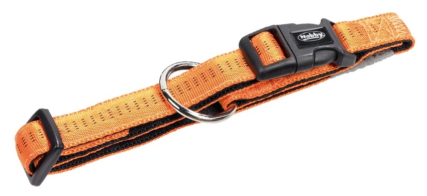 Nobby SOFT GRIP obojek XS 20-30cm / 10mm oranžová