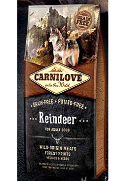 Carnilove Dog Dog Reindeer for Adult 12kg
