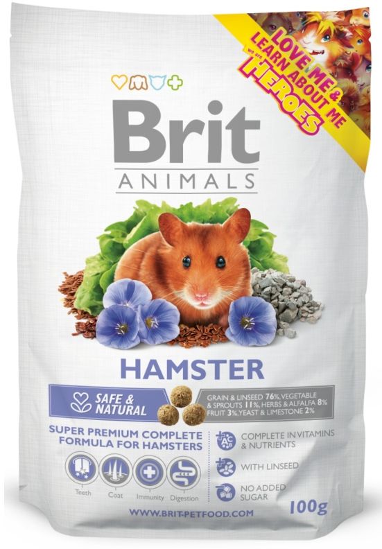 Brit Animals Hamster Complete - křeček 100g