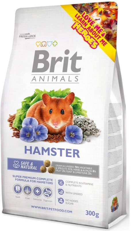 Brit Animals Hamster Complete - křeček 300g