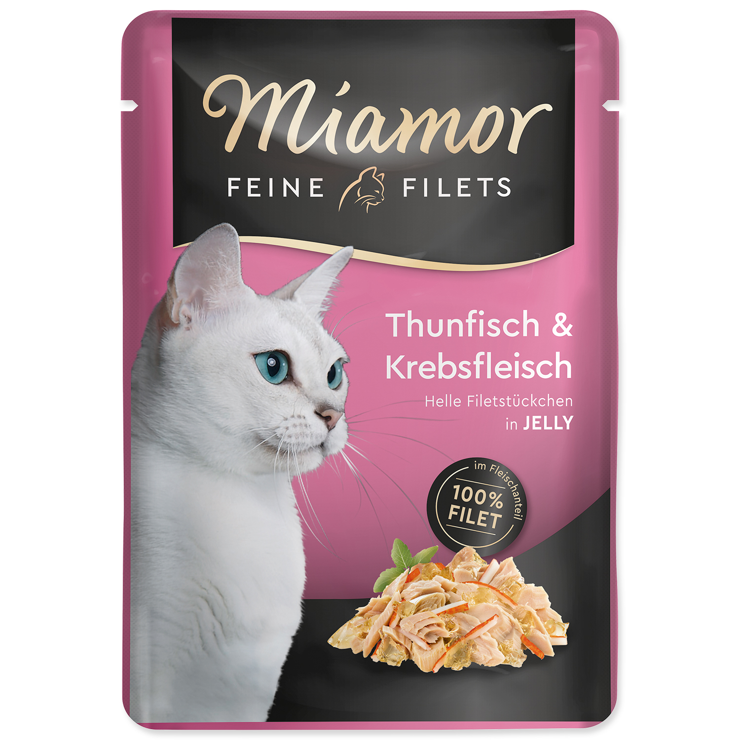Miamor Feine Filets kapsička tuňák a krab v želé 100g