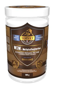 Topvet MSM 800g pro koně