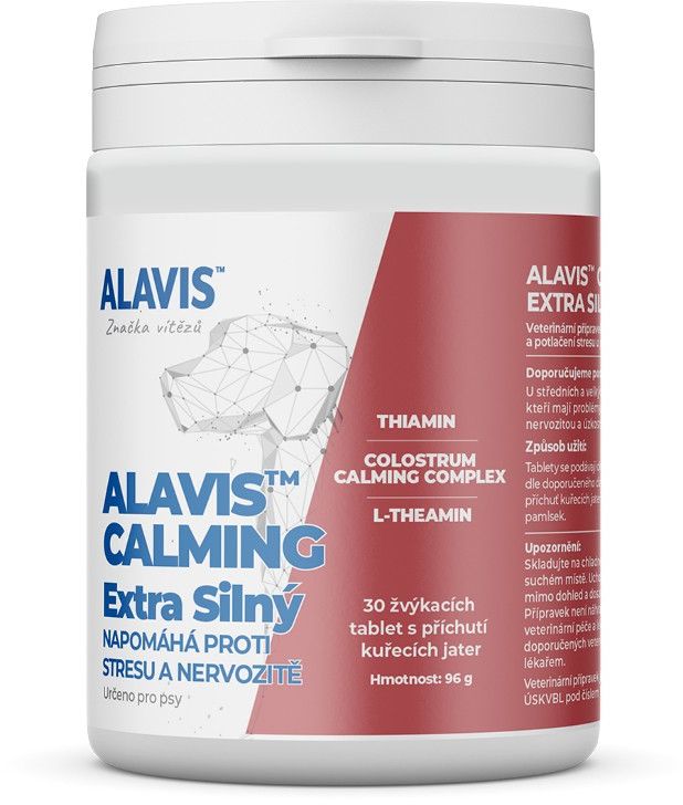 Alavis Calming Extra silný 96 g 30 tbl