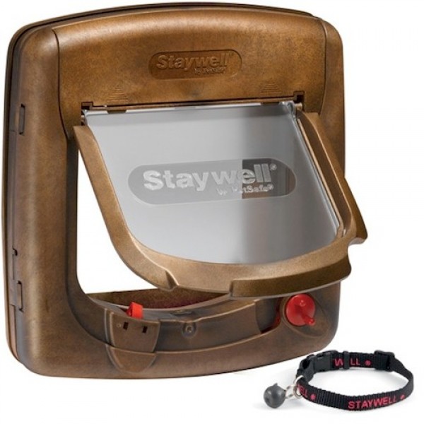 PetSafe Staywell 420 magnetická dvířka dekor dřevo