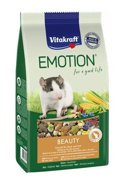Vitakraft Rodent Rat Emotion Beauty krmivo pro potkany 600g