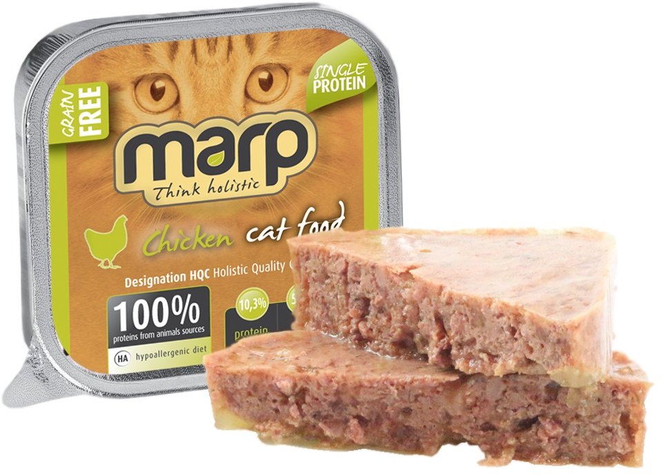 Marp Holistic Cat vanička Pure Chicken 100g