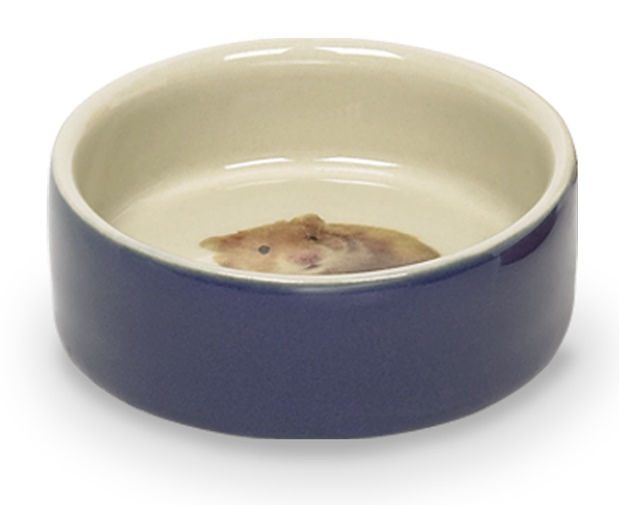 Nobby Hamster keramická miska hlodavec 7,5 x 2,5cm modrá