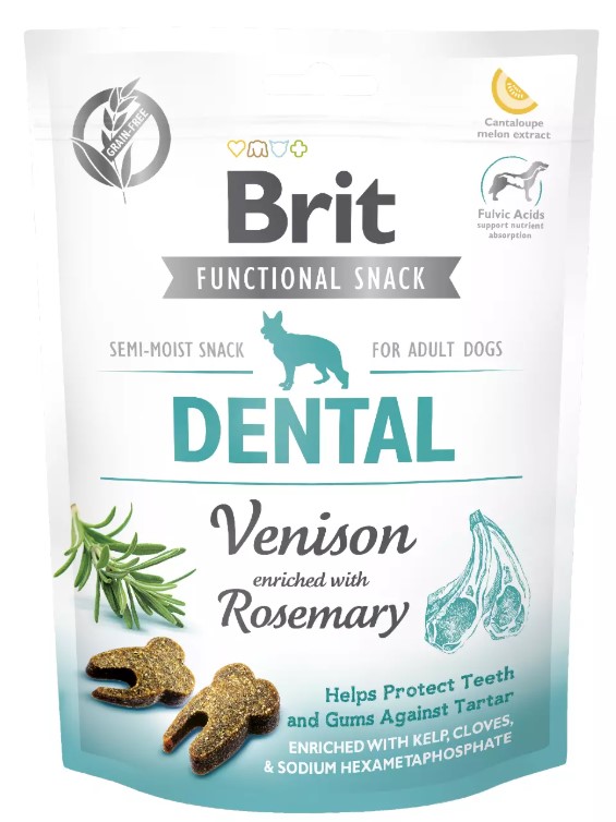 Brit Care Dog Functional Snack Dental Venison 150 g