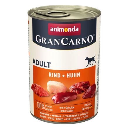 Animonda Gran Carno Adult hovězí/kuřecí 400 g