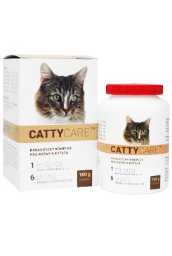 Catty Care probiotika pro kočky a koťata 100g