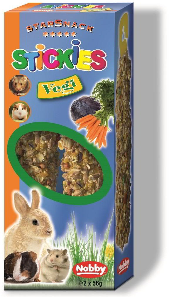 Nobby StarSnack závěsná tyčinka zeleninová 2x56g